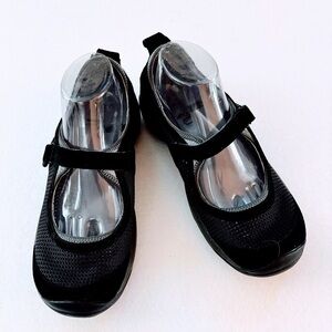 Merrell Ortholite Mary Jane Sneakers, Size 10/41, Black